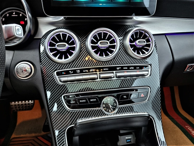 Mercedes-Benz C 200 AMG 63 CONV* HUD* EXHAUST TUNE* F1* CARBON* КРАЙНА - автомобили, коли, обяви за нови и употребявани 13