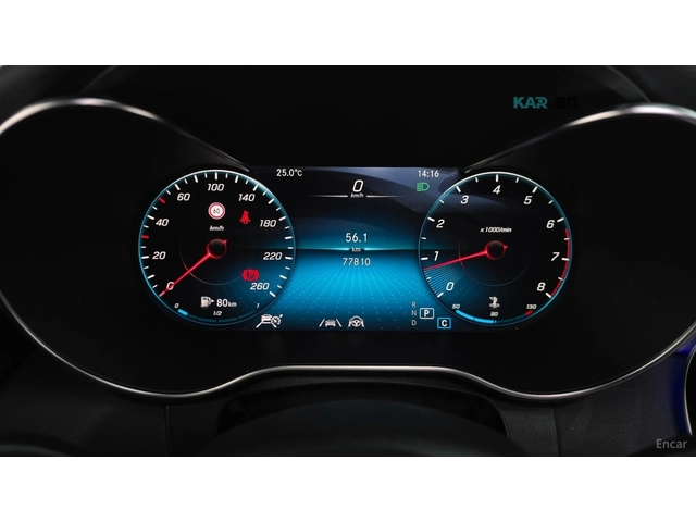 Mercedes-Benz C 200 AMG* КОЖА* ПОДГРЕВ* ШИБИДАХ* КАМЕРА* - автомобили, коли, обяви за нови и употребявани 6
