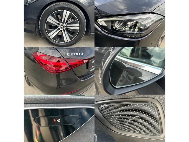 Mercedes-Benz C 220 D* AVANTGARDE* LED* NAVI* CAMERA* DISTRONIC* - автомобили, коли, обяви за нови и употребявани 16