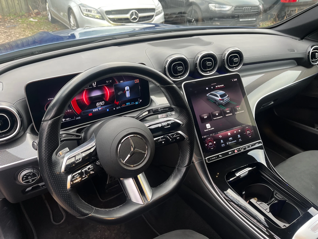 Mercedes-Benz C 220 AMG FULL 220d 200 ks С регистрация !!! - автомобили, коли, обяви за нови и употребявани 8