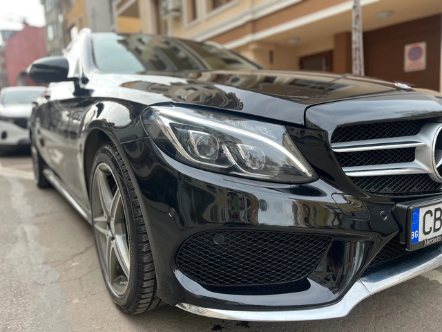 Mercedes-Benz C 220 AMG Full 4x4 C220d 360k - автомобили, коли, обяви за нови и употребявани 3