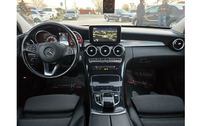 Mercedes-Benz C 220 2.2CDI-170кс= АВТОМАТ= AMG LINE= ПАНОРАМА= KEYLESS - автомобили, коли, обяви за нови и употребявани 11