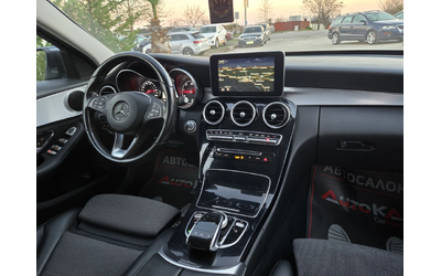 Mercedes-Benz C 220 2.2CDI-170кс= АВТОМАТ= AMG LINE= ПАНОРАМА= KEYLESS - автомобили, коли, обяви за нови и употребявани 12
