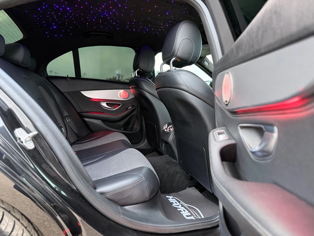 Mercedes-Benz C 220 BlueTEC= BRABUS= BURMESTER= AMBIENT= ЗВЕЗДНО НЕБЕ= - автомобили, коли, обяви за нови и употребявани 12