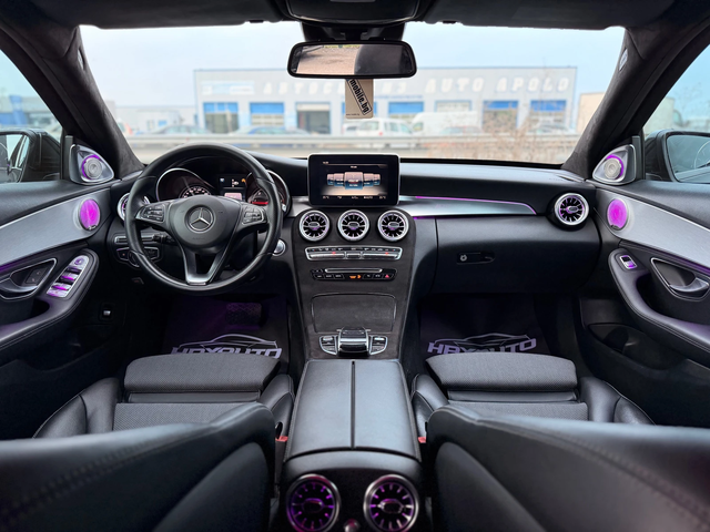 Mercedes-Benz C 220 BlueTEC= BRABUS= BURMESTER= AMBIENT= ЗВЕЗДНО НЕБЕ= - автомобили, коли, обяви за нови и употребявани 9
