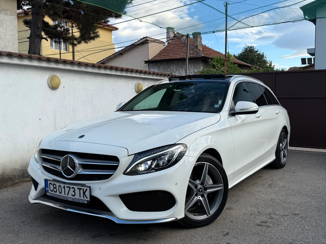 Mercedes-Benz C 220 CDI AMG-LINE PANORAMA MULTI BEAM HUD DISTRONIC - автомобили, коли, обяви за нови и употребявани 0