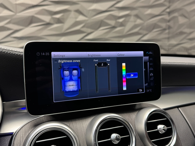 Mercedes-Benz C 220 4Matic AMG Burmester* 360* Подгрев - автомобили, коли, обяви за нови и употребявани 6