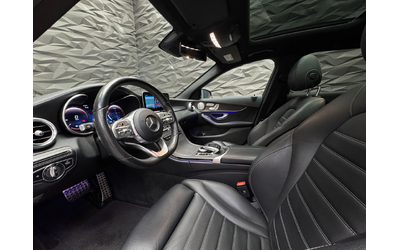 Mercedes-Benz C 220 4Matic AMG Burmester* 360* Подгрев - автомобили, коли, обяви за нови и употребявани 7