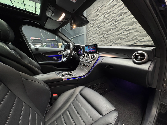 Mercedes-Benz C 220 4Matic AMG Burmester* 360* Подгрев - автомобили, коли, обяви за нови и употребявани 8
