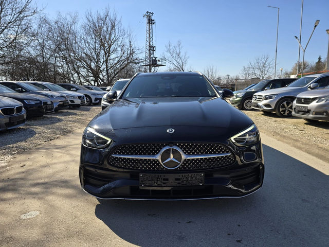 Mercedes-Benz C 220 D 200к.с 4MATIC AMG Топ състояние - автомобили, коли, обяви за нови и употребявани 4