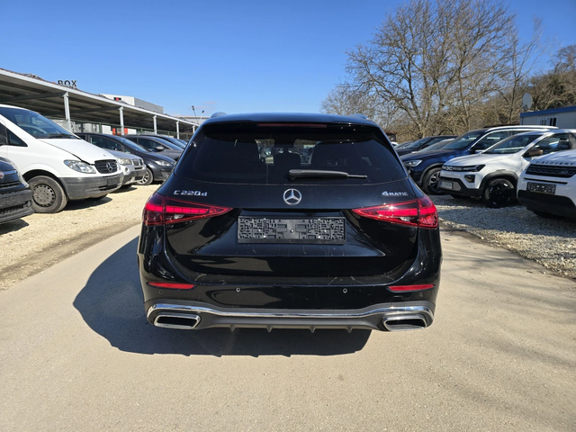 Mercedes-Benz C 220 D 200к.с 4MATIC AMG Топ състояние - автомобили, коли, обяви за нови и употребявани 5