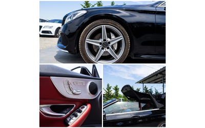 Mercedes-Benz C 220 D 4MATIC КАБРИОЛЕТ FULL BRABUS PACK ЛИЗИНГ 100% - автомобили, коли, обяви за нови и употребявани 16