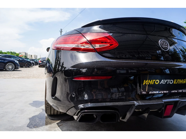 Mercedes-Benz C 220 D 4MATIC КАБРИОЛЕТ FULL BRABUS PACK ЛИЗИНГ 100% - автомобили, коли, обяви за нови и употребявани 6