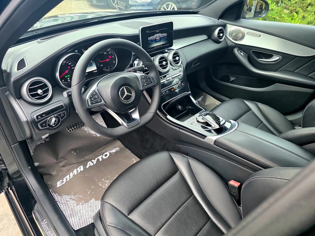 Mercedes-Benz C 220 D FULL AMG LINE BURMEISTER ЛИЗИНГ 100% - автомобили, коли, обяви за нови и употребявани 12