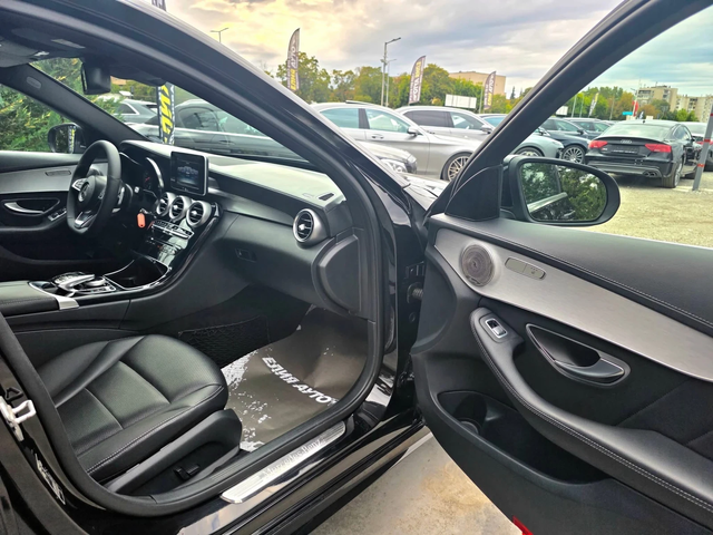 Mercedes-Benz C 220 D FULL AMG LINE BURMEISTER ЛИЗИНГ 100% - автомобили, коли, обяви за нови и употребявани 13