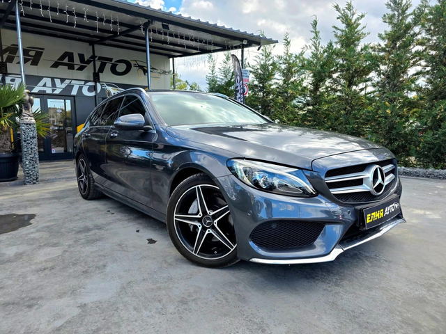 Mercedes-Benz C 220 D MEGA FULL AMG LINE ЛИЗИНГ 100% - автомобили, коли, обяви за нови и употребявани 4