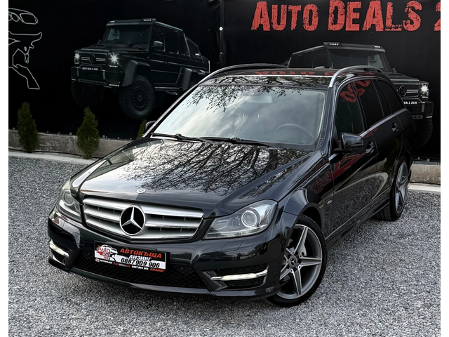 Mercedes-Benz C 220 170HP* FACE* AMG* 7G* CAMERA* СОБСТВЕН ЛИЗИНГ - автомобили, коли, обяви за нови и употребявани 1