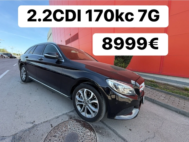 Mercedes-Benz C 220 AMG* LED* 7G* Кожа - автомобили, коли, обяви за нови и употребявани 0
