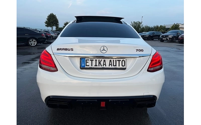 Mercedes-Benz C 220 BRABUS OPTIK-PANORAMA-LED-SPORT-BIXENON-KARBON !!! - автомобили, коли, обяви за нови и употребявани 5