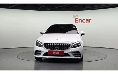 Mercedes-Benz C 220 d / AMG ПАКЕТ / BURMESTER / CARBON / ШИБИДАХ/ HUD - автомобили, коли, обяви за нови и употребявани 2