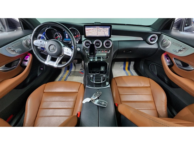 Mercedes-Benz C 220 AMG PK* FACELIFT* HEAD-UP* KEYLESS* CARBON* КРАЙНА - автомобили, коли, обяви за нови и употребявани 6