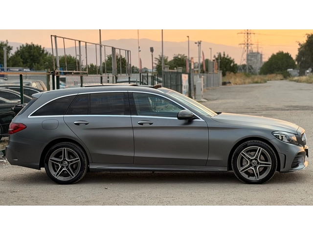 Mercedes-Benz C 220 d= 4Matic= AMG= Digital= Keyless Go= Burmester= Pa - автомобили, коли, обяви за нови и употребявани 3