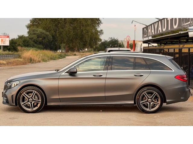 Mercedes-Benz C 220 d= 4Matic= AMG= Digital= Keyless Go= Burmester= Pa - автомобили, коли, обяви за нови и употребявани 7