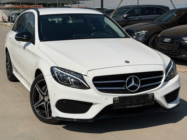 Mercedes-Benz C 220 CDI, 4-MATIC, AMG LINE, NIGHT PACK, NAVI+ CAMERA! - автомобили, коли, обяви за нови и употребявани 2