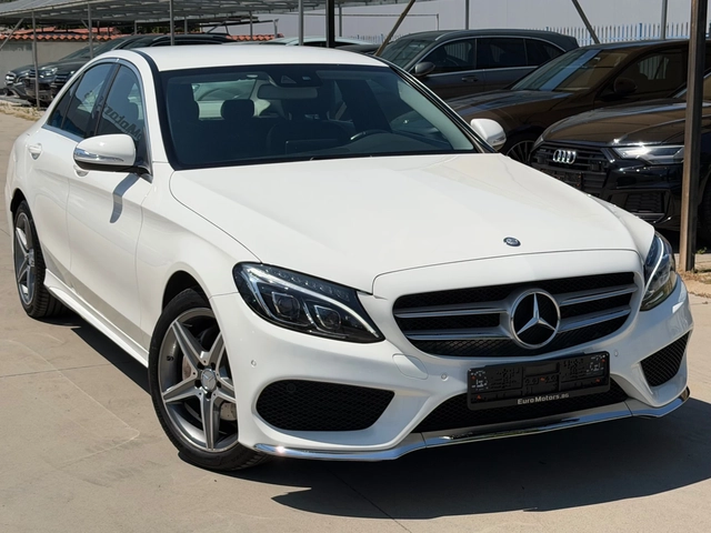 Mercedes-Benz C 220 d, AMG LINE, 188000км-ПЪЛНА СЕРВИЗНА ИСТОРИЯ! - автомобили, коли, обяви за нови и употребявани 2