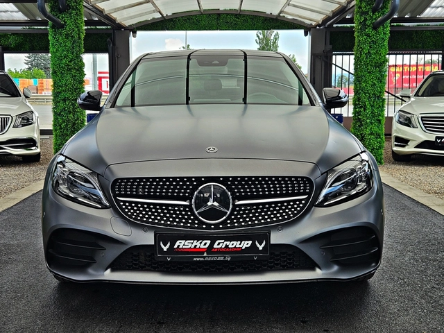 Mercedes-Benz C 220 ! AMG/4MAT/STELTH MATT/DIGITAL/PANO/CAMERA/ПОДГР/L - автомобили, коли, обяви за нови и употребявани 1