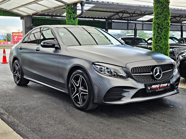 Mercedes-Benz C 220 ! AMG/4MAT/STELTH MATT/DIGITAL/PANO/CAMERA/ПОДГР/L - автомобили, коли, обяви за нови и употребявани 2