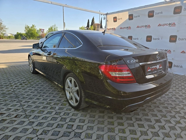 Mercedes-Benz C 220 COUPE= 2.2CDI-170кс= AMG LINE= FACE= NAVI= КСЕНОH - автомобили, коли, обяви за нови и употребявани 4