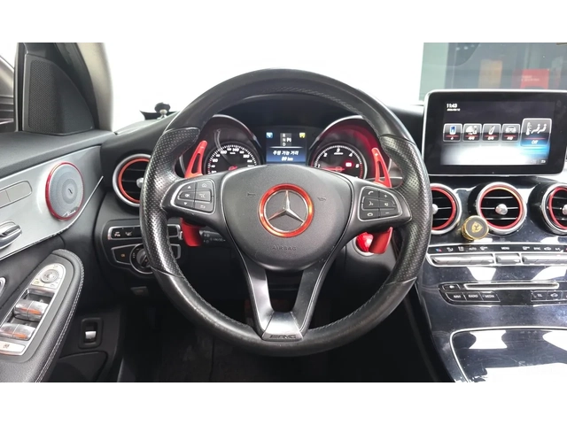 Mercedes-Benz C 220 d / C63 AMG ПАКЕТ / ПАНОРАМА / КАМЕРА / HUD / - автомобили, коли, обяви за нови и употребявани 8