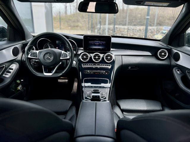 Mercedes-Benz C 220 AMG PACKAGE / 9G-TRONIC / СЕРВИЗНА ИСТОРИЯ - автомобили, коли, обяви за нови и употребявани 6