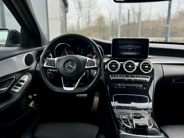 Mercedes-Benz C 220 AMG PACKAGE / 9G-TRONIC / СЕРВИЗНА ИСТОРИЯ - автомобили, коли, обяви за нови и употребявани 7