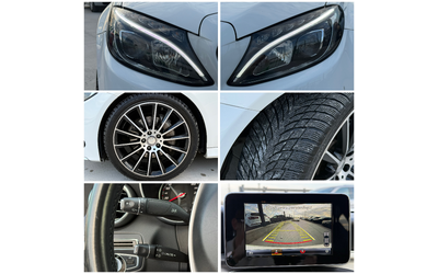 Mercedes-Benz C 220 D* 2017г.* AMG Line* 141.000KM* Сервизна История* Нова* - автомобили, коли, обяви за нови и употребявани 16
