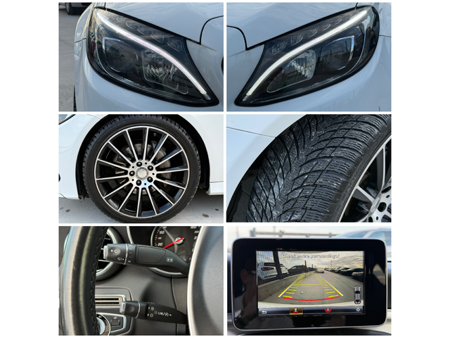 Mercedes-Benz C 220 D* 2017г.* AMG Line* 141.000KM* Сервизна История* Нова* - автомобили, коли, обяви за нови и употребявани 16