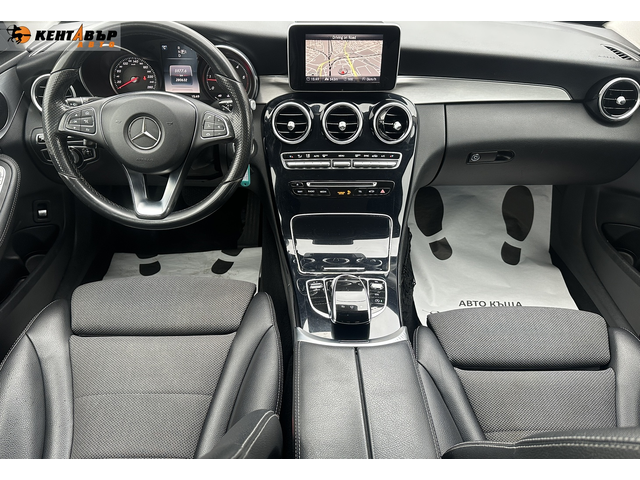 Mercedes-Benz C 220 Седан/Кожа/Нави/ГАРАНЦИЯ ОТ КЕНТАВЪР - автомобили, коли, обяви за нови и употребявани 9