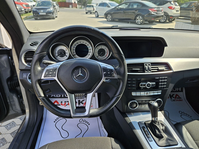 Mercedes-Benz C 250 2.2CDI-204кс= АВТОМАТ= AMG LINE= ПАНОРАМА= КСЕНОН - автомобили, коли, обяви за нови и употребявани 10