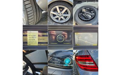 Mercedes-Benz C 250 2.2CDI-204кс= АВТОМАТ= AMG LINE= ПАНОРАМА= КСЕНОН - автомобили, коли, обяви за нови и употребявани 14