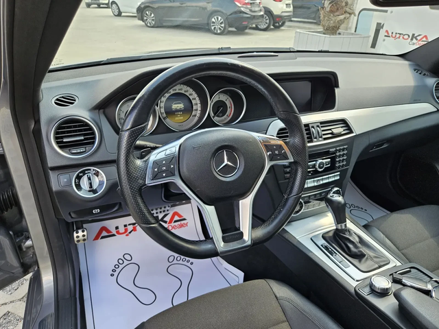 Mercedes-Benz C 250 2.2CDI-204кс= АВТОМАТ= AMG LINE= ПАНОРАМА= КСЕНОН - автомобили, коли, обяви за нови и употребявани 7