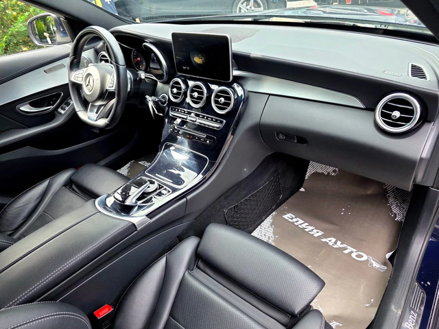 Mercedes-Benz C 250 D MEGA FULL AMG LINE ЛИЗИНГ 100% - автомобили, коли, обяви за нови и употребявани 14