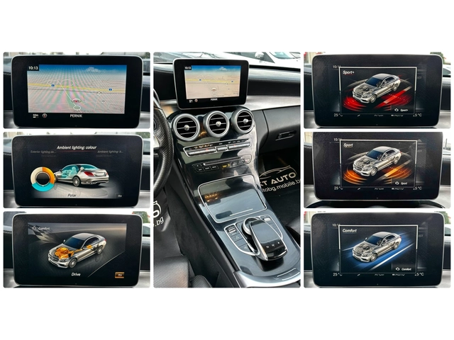 Mercedes-Benz C 250 2.2D 204HP AMG 4MATIC BURMESTER ОБДУХВАНЕ - автомобили, коли, обяви за нови и употребявани 14