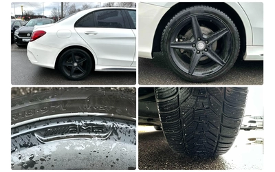 Mercedes-Benz C 250 2.2D 204HP AMG 4MATIC BURMESTER ОБДУХВАНЕ - автомобили, коли, обяви за нови и употребявани 16