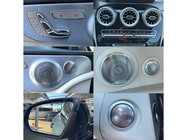 Mercedes-Benz C 300 BRABUS#4MAT#9G-TR#BURMESTER#CAMERA#KEYLESS#96600KM - автомобили, коли, обяви за нови и употребявани 16