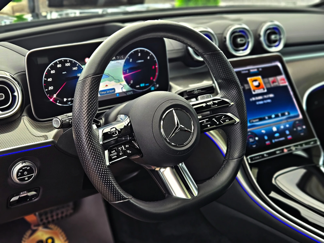 Mercedes-Benz C 300 AMG/4M/DISTR/HUD/VIRTUAL/3DCAM/МАСАЖ/ОБДУХ/PANO/LI - автомобили, коли, обяви за нови и употребявани 10