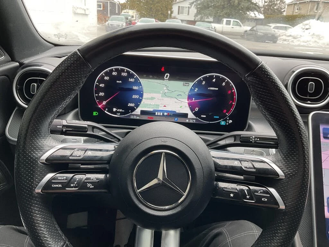 Mercedes-Benz C 300 * AMG Line * HeadUp * * AвтоКредит* (ЦЕНА ДО БГ) - автомобили, коли, обяви за нови и употребявани 9