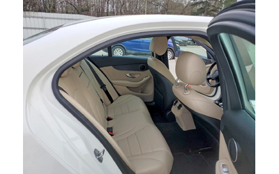 Mercedes-Benz C 300 2.0 TURBO 4 MATIC CARPLAY БЯЛА КОЖА CAM ASSIST LED - автомобили, коли, обяви за нови и употребявани 8