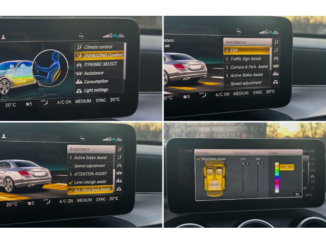 Mercedes-Benz C 300 D| 9G| FACE| DESIGNO| BURMESTER| 360| ЛИЗИНГ - автомобили, коли, обяви за нови и употребявани 11