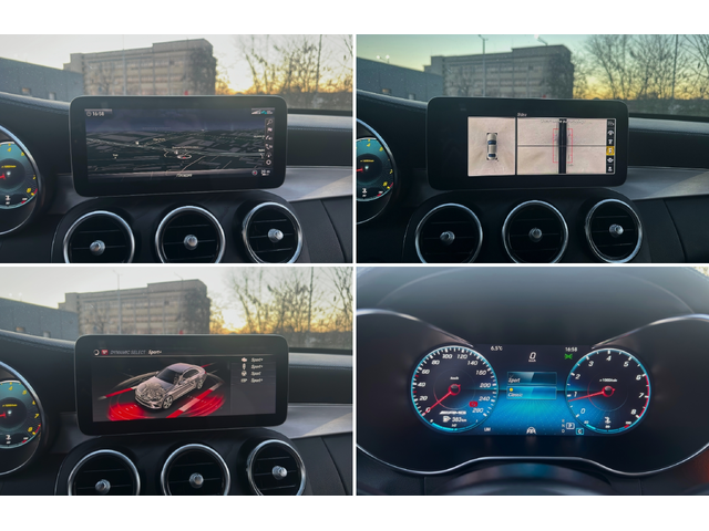 Mercedes-Benz C 300 D| 9G| FACE| DESIGNO| BURMESTER| 360| ЛИЗИНГ - автомобили, коли, обяви за нови и употребявани 15